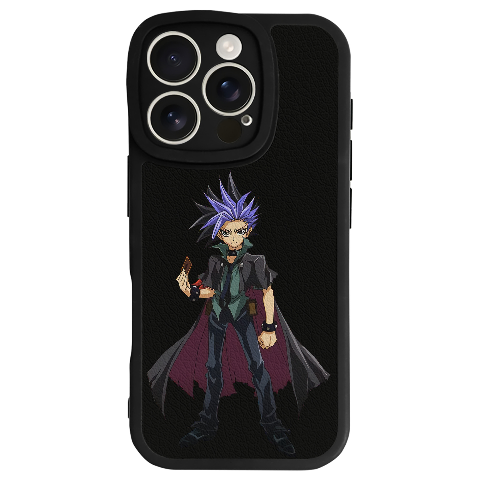 遊☆戯☆王 Yu-Gi-Oh! 【iPhone 16シリーズ対応】シリコンスマホケース（レザー調） 材質：シリコン